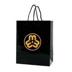 10 X 5x 13 Inch Matt/Gloss 190 GSM White Cardboard Shopping Bag