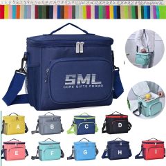 10L Reusable Insulated Cooler Lunch Box Picnic School Bag