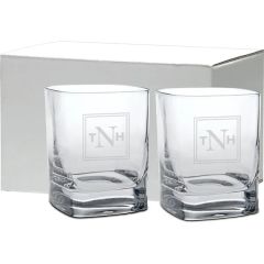 11.75 Oz Etched Strauss Dof Gift Set