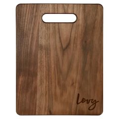 11 1/2 Inch X 8 3/4 Inch Walnut Rectangle Shape Cutting Board