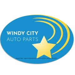 11-24 Sq Inch Outdoor Custom 30 MIL Magnet