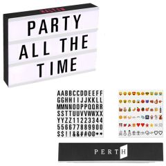 11.75 Inch X 8.5 Inch Cinema Light Box USB Marquee Sign