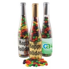 11 Inch Champagne Bottle With Candy Fruitz Candy