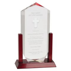 11 Inch Clear Royal Crown Acrylic Award