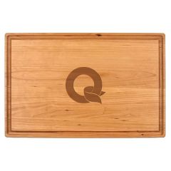11 Inch X 17 Inch Cherry Cutting Board With Juice Groove