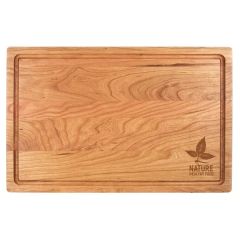 11 Inch X 17 Inch Cherry Cutting Board With Juice Groove