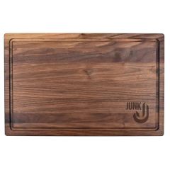 11 Inch X 17 Inch Walnut Cutting Board With Juice Groove
