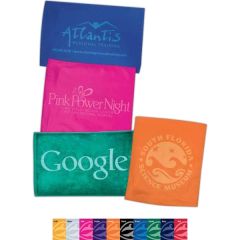 11 Inch X 18 Inch White Rally Towel