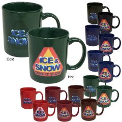 11 Oz Vanish Ink Mugs, Spot Color