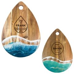 11 X 16 Rain Drop-Shaped Charcuterie Board
