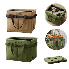 1200d Water-Resistant Oxford Car Trunk Organizer