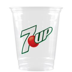 12/14 Oz Soft Sided Clear Plastic Cup - Digital
