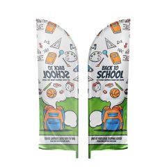 12 Ft Single Sided Feather Flag