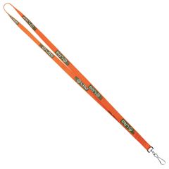 1/2 Inch Recycled Screen Printed Lanyard