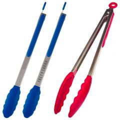 12 Inch  Silicone Tongs