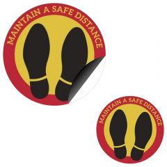 12 Inch Social Distance Floor Decal