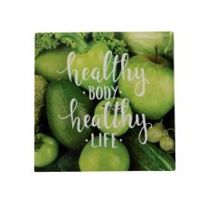 12 Inch W X 12 Inch H Glossy Aluminum Print With Shadow Mount