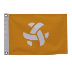 12 Inch X 18 Inch Nylon Flag Single-Sided