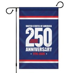 12 Inch X 18 Inch S/R America's 250th Anniversary Garden Banner