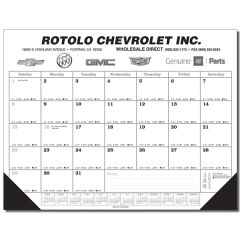 12 Month Calendar Desk Pad