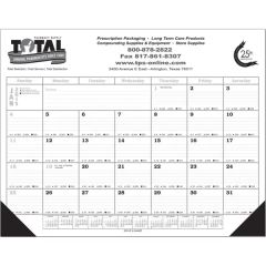 12 Month Calendar Desk Pad