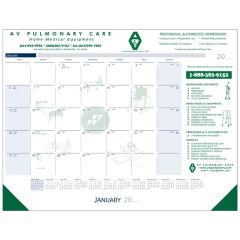 12 Month Desk Calendar