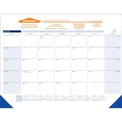 12 Month Desk Calendar