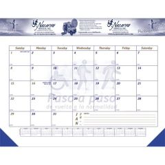 12 Month Double Imprint Calendar