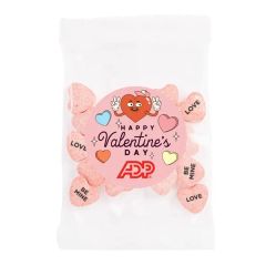 1/2 Oz Snack Pack - Imprinted Conversation Hearts