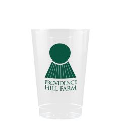 12 Oz Clear Hard Plastic Cup - Tradition