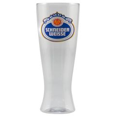 12 Oz Clear Plastic Pilsner Glass - Digital