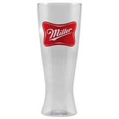 12 Oz Clear Plastic Pilsner Glass - Tradition