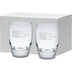 12 Oz Etched Michelangelo Rocks Gift Set
