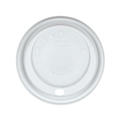 12 Oz Foam Cup Domed Lid - White