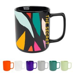 12 Oz Full Color Delton Ceramic Mug