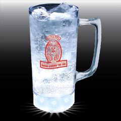 12 Oz Plastic 5 Light-Up Mug W/Handle