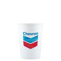 12 Oz Stadium Cup - White - Digital