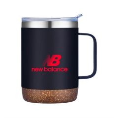 12 Oz. Stainless Steel Mug With Cork Bottom