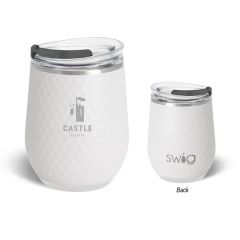12 Oz Swig Life Golf Ball Stainless Steel Stemless Wine