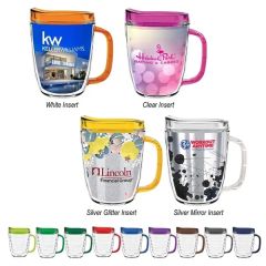 12 Oz Tritan Coffee Mug With Lid