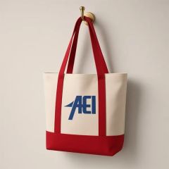 12 Oz Two Tone Canvas Tote Bag