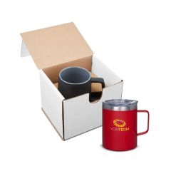 12 Oz Vacuum Insulated Coffee Mug With Handle I
