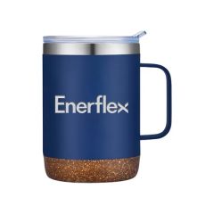 12 Oz Vacuum Mug With Cork Bottom
