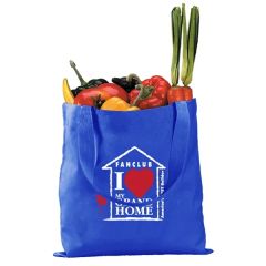 12 Ozcotton Canvas Reusable Tote Bag W/ Handles For Shopping
