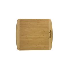 13.5 Inch X 11.5 Inch 2-Tone Bamboo Cutting Board