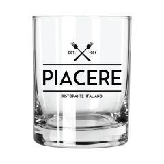 13.5 Oz Double Old Fashioned Rocks Glass