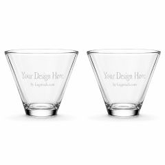 13.5 Oz Stemless Martini Glass