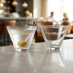 13.5 Oz Stemless Martini Glass