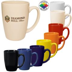 13.5 Oz Tall Vitrified Bistro Challenger Mug