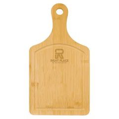 13 1/2 Inch X 7 Inch Paddle Cutting Board With Juice Groove
